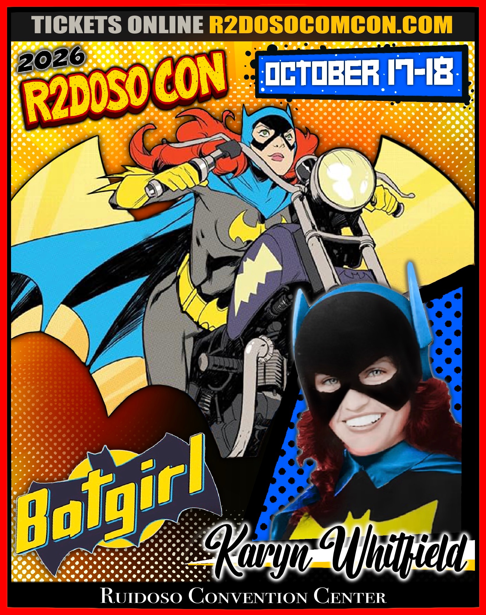 Karyn Whitfield Batgirl convention poster